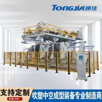TJ-HBD30L-160L双工位中空吹塑成型机图2
