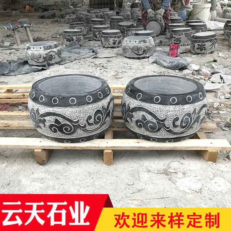 花岗岩石柱墩