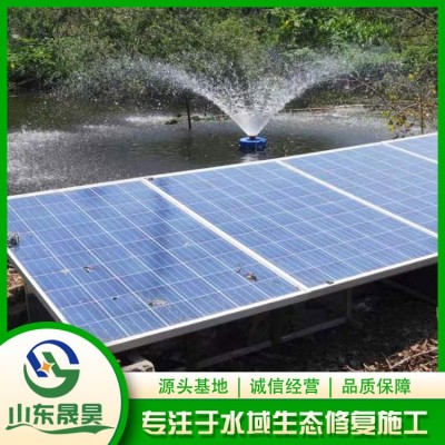 太阳能增氧曝气机图4