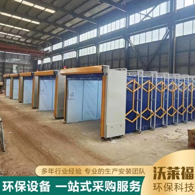 伸缩喷漆房图4