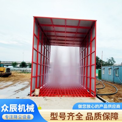 工程封闭式洗车机图3