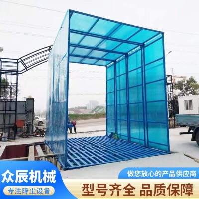 工程封闭式洗车机图2