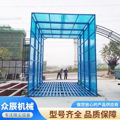 工程封闭式洗车机图5