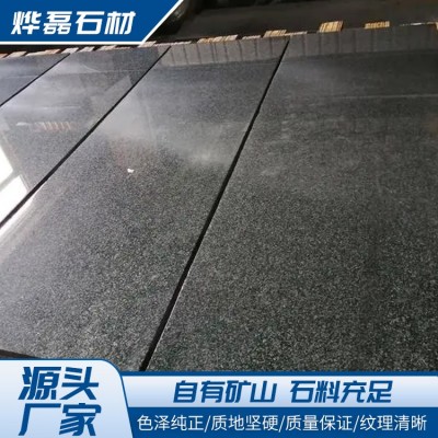 芝麻黑光面石材图4