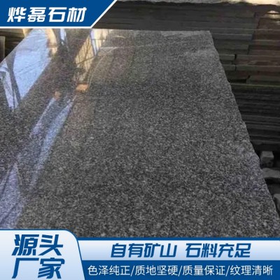 芝麻黑光面石材图5