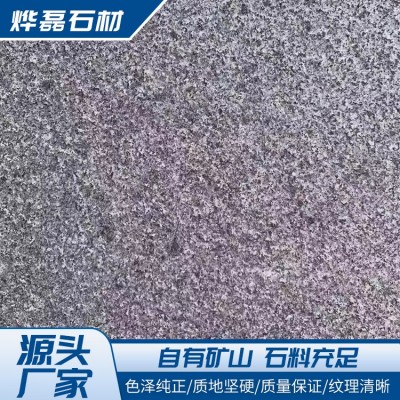芝麻黑火烧面石材图2