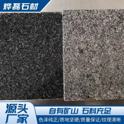 芝麻黑荔枝面石材图5