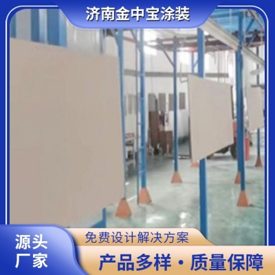 MDF中纤板喷塑流水线图2