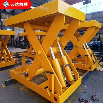 定制1-100吨固定剪叉式升降机 车间工位升降作业平台图4