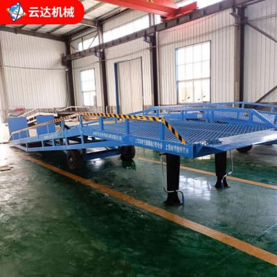 现货8-12吨移动装卸平台 集装箱装卸货专用移动式登车桥图3