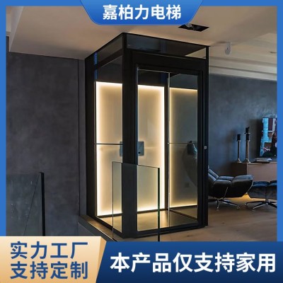 定制小型室内复式阁楼家用别墅电梯强驱式图4