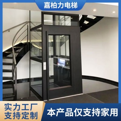 定制小型室内复式阁楼家用别墅电梯强驱式图5