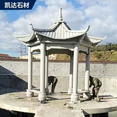 路沿石、石凉亭图2