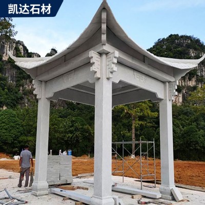 路沿石、石凉亭图5