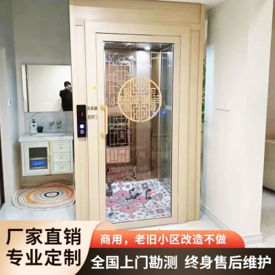 别墅电梯阁楼家庭专用1-7层室内外家用电梯厂家图5