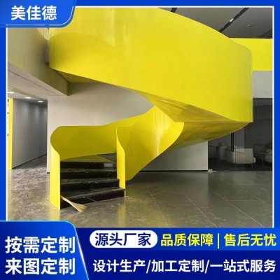 旋转楼梯  圆弧楼梯  圆形楼梯源头厂家图3