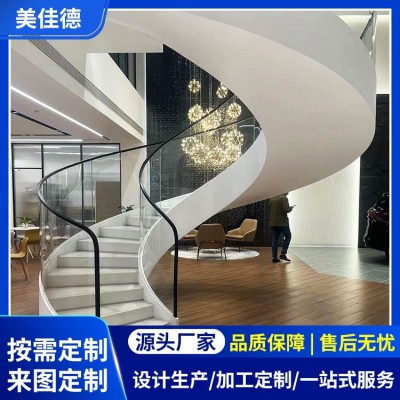 旋转楼梯  圆弧楼梯  圆形楼梯源头厂家图4
