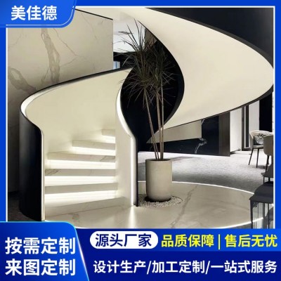旋转楼梯  圆弧楼梯  圆形楼梯源头厂家图5