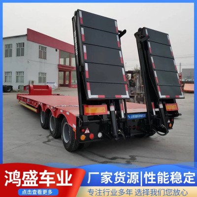 低平板半挂车图2