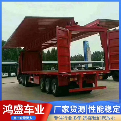 飞翼厢式半挂车图4