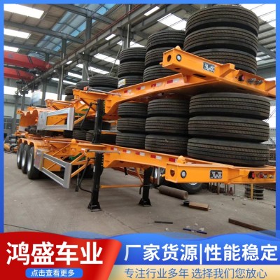 集装箱式运输半挂车图2