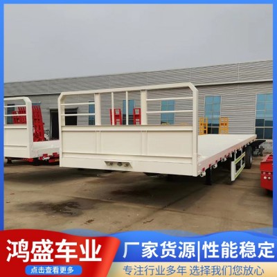 平板运输半挂车图2
