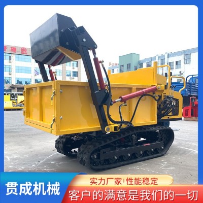 1.5T液压铲斗履带运输车图2