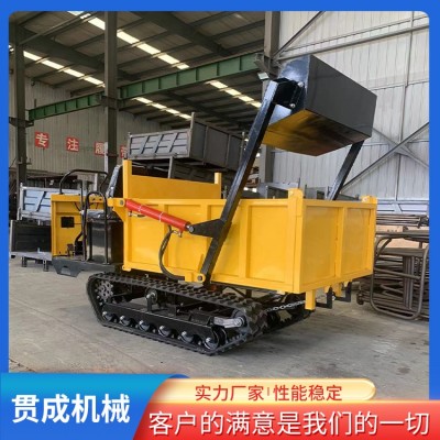 2T液压铲斗履带运输车图3