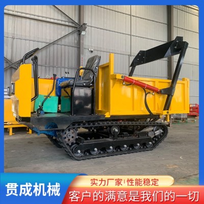2T液压铲斗履带运输车图5
