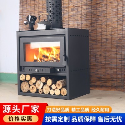 燃木真火壁炉图2
